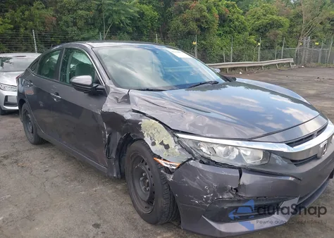 2017 Honda Civic Lx from USA, damaged, VIN 19XFC2F52HE053026